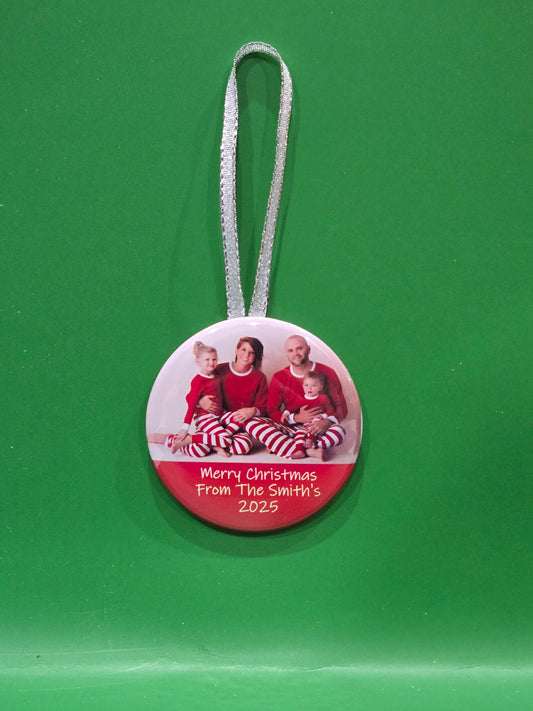 2.25" Ornament, Custom Photo